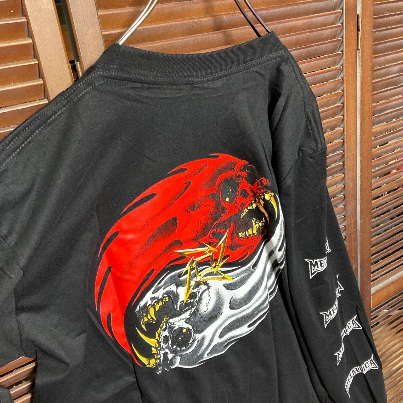 ⭐︎ メタリカ METALLICA 黒 長袖 Tシャツ tee ロン T ティーシャツ 7 