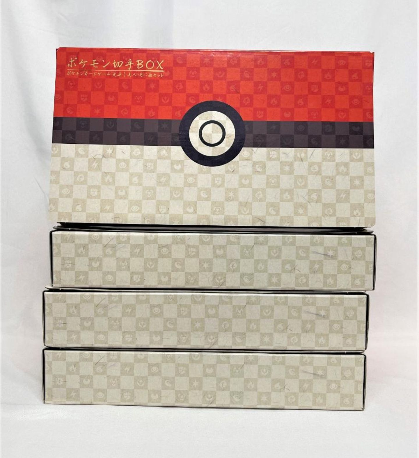 ポケモンカード 切手BOX 4セット