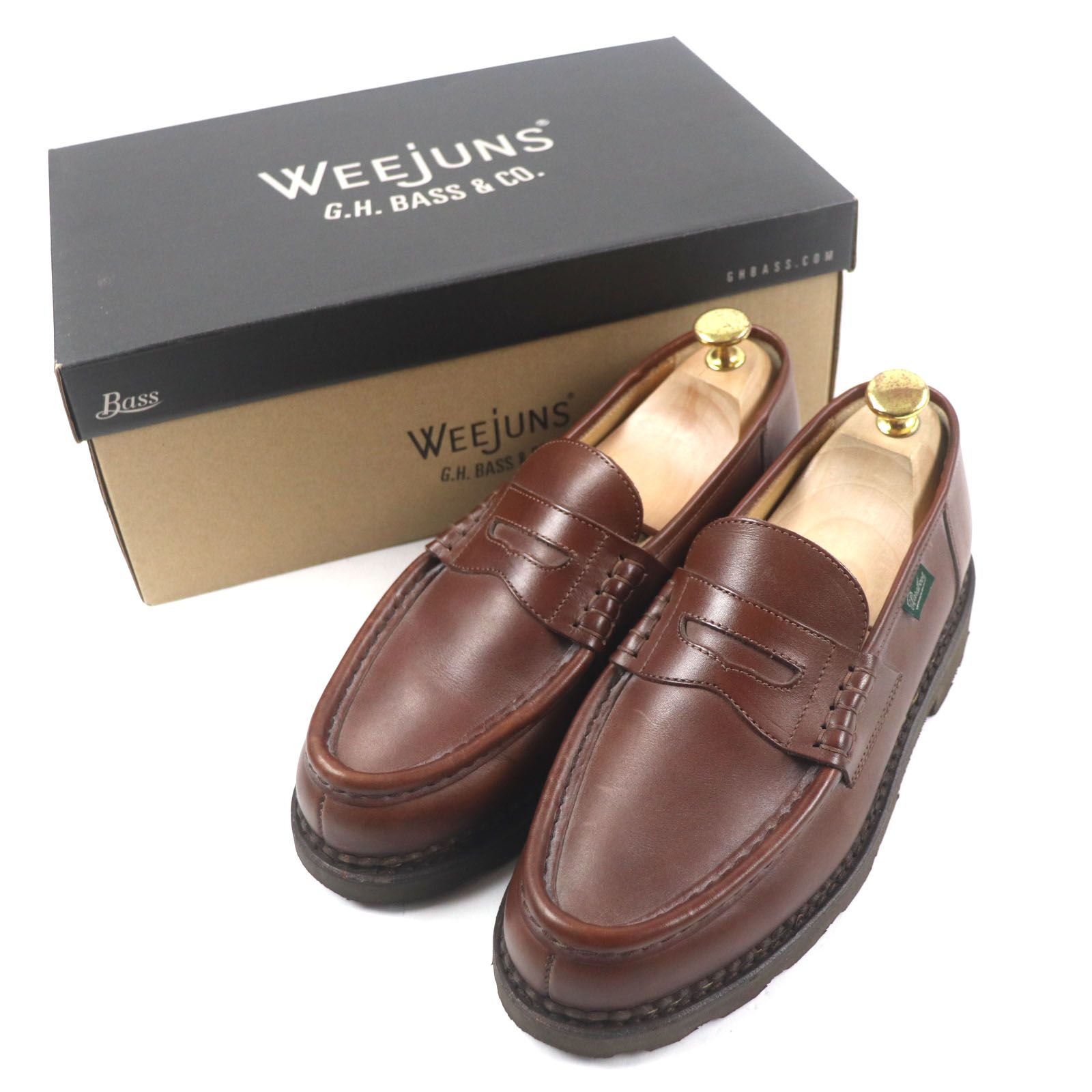 Paraboot ブラウン ローファー 中古・古着通販PARABOOT (パラブーツ 
