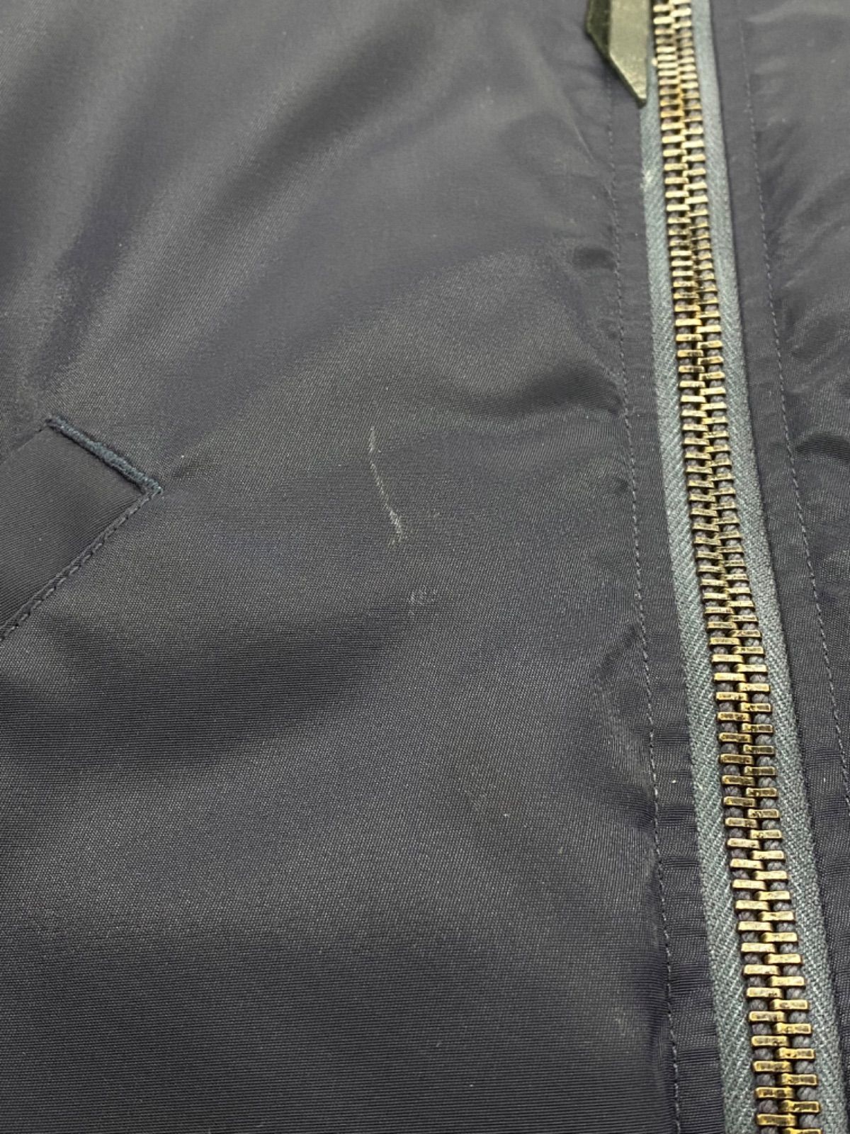 69.CALEE リバーシブル MA-1 ネイビー Lサイズ【併売品