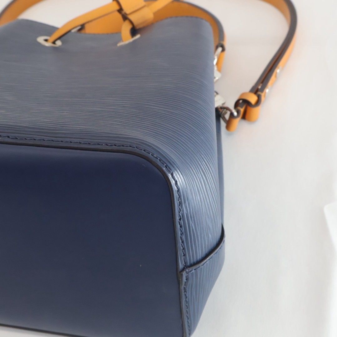 LOUIS VUITTON ネオノエ M53610 ネイビー イエロー シルバー金具 エピレザー SR3199 DECORATOM_COM_BR