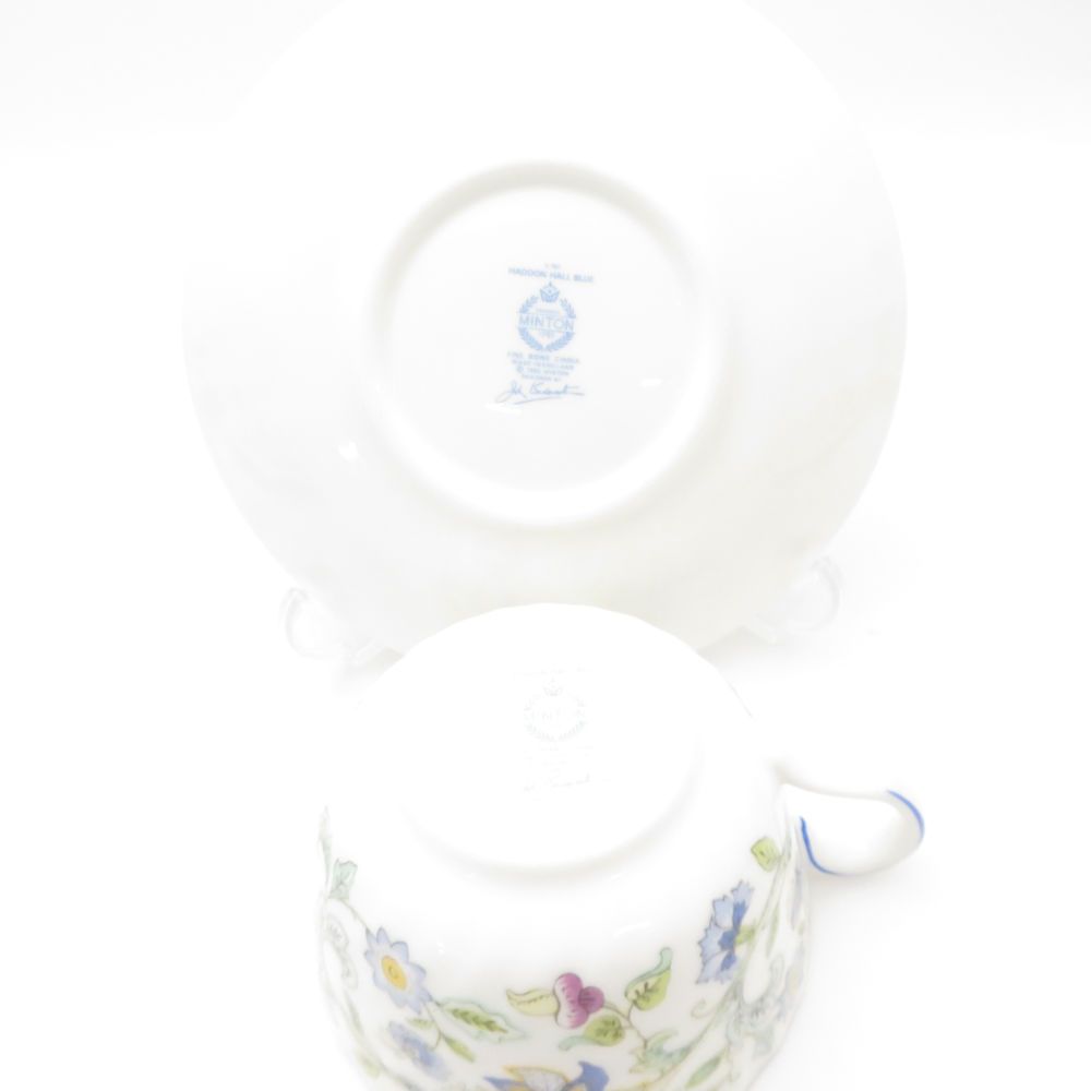 イギリス製ミントンのティーカップ5客 ミントン カップ＆ソーサー 5客