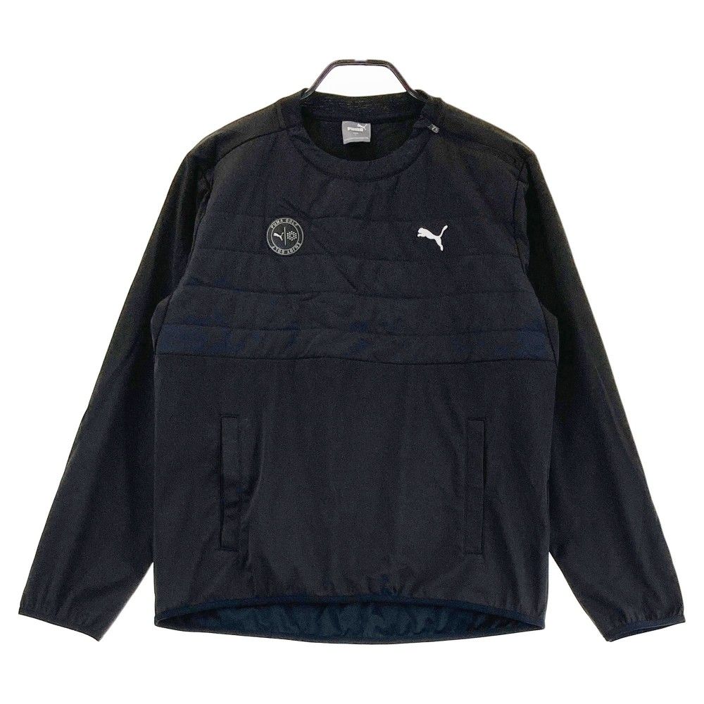 サイズ：L PUMA GOLF プーマゴルフ  中綿切替 ブルゾン  ブラック系 [240101378306] ゴルフウェア メンズ ストスト
