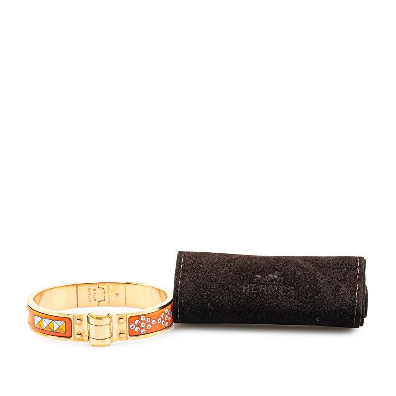 【美品】HERMES エルメス シャルニエール レディース　ブレスレット 楽天市場】エルメス【HERMES】シャルニエールPMGPエナメル七宝