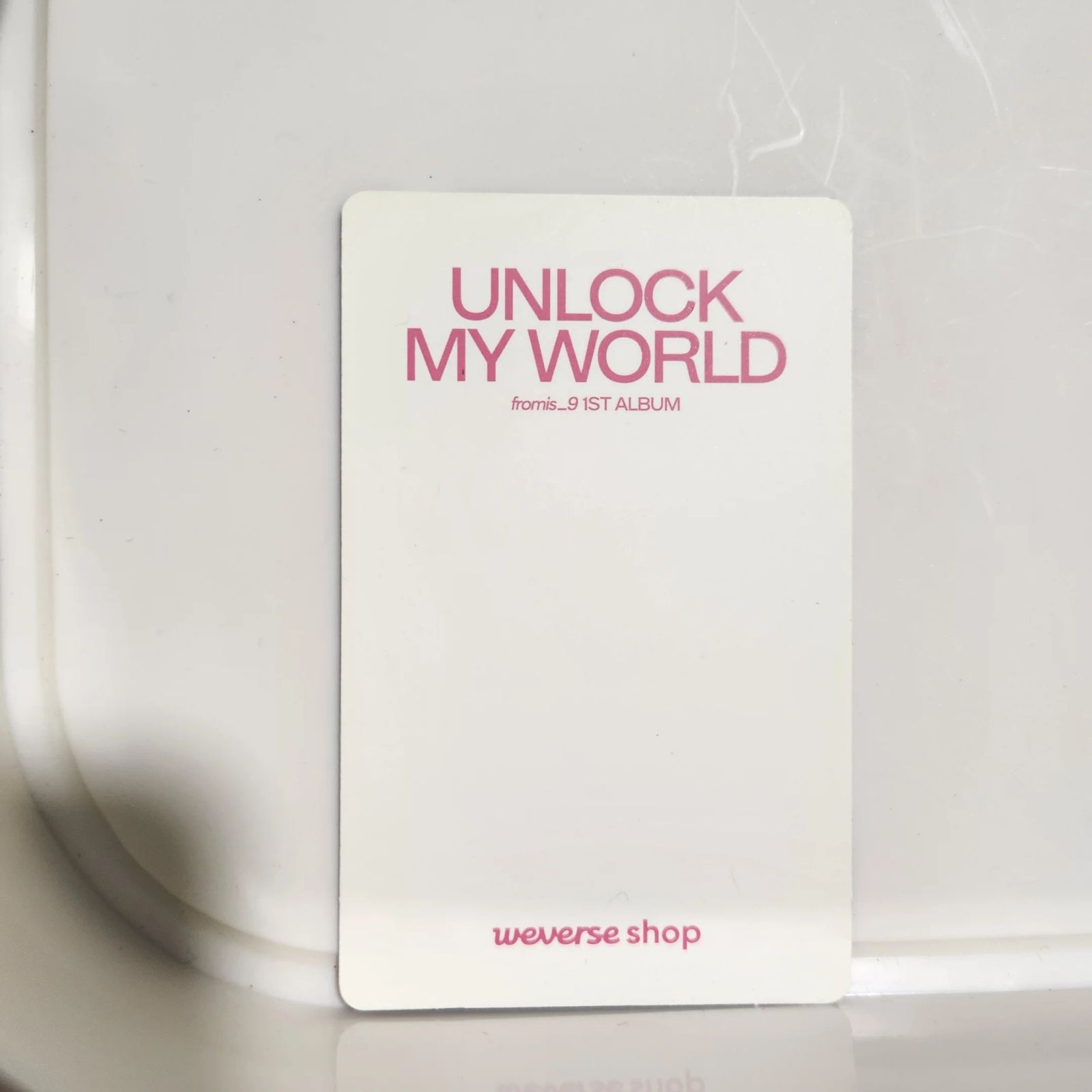 Unlock My World Weverse