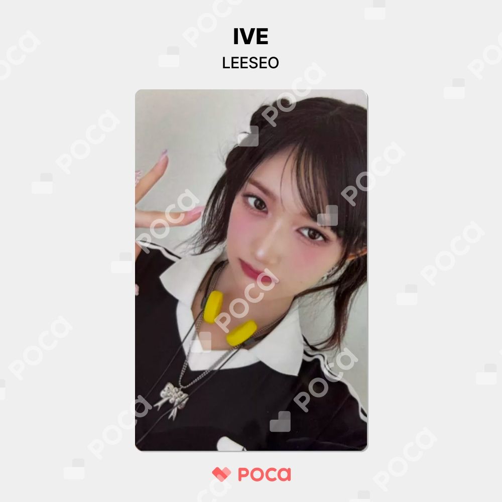 IVE イソ soundcontents シーグリ トレカ 公式 IVE イソ トレカ 2023 SEASON'S GREETINGS : READY, GET SET