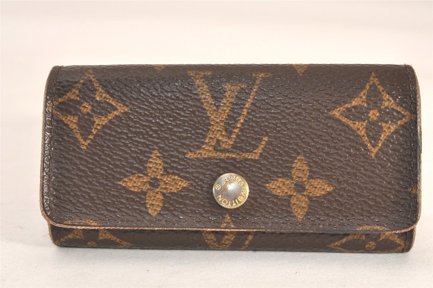 【未使用保管品】ルイヴィトン＊4連キーケース モノグラム ゴールド金具 LOUIS VUITTON ルイヴィトン ミュルティクレ4(旧型) モノグラム