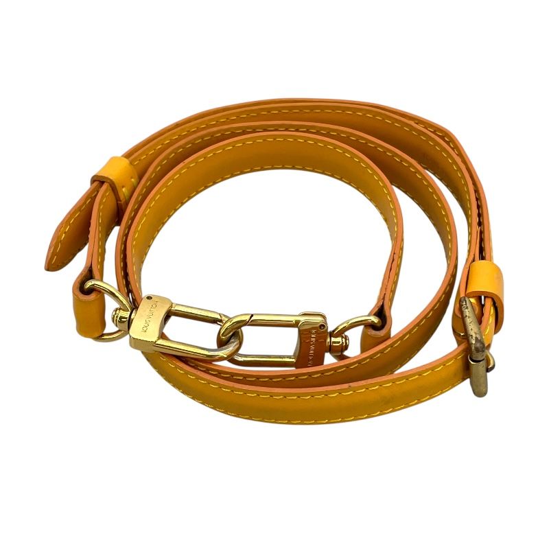 ルイ・ヴィトン ショルダーストラップ レザー ルイ・ヴィトン LOUIS VUITTON イエロー レザー ユニセックス