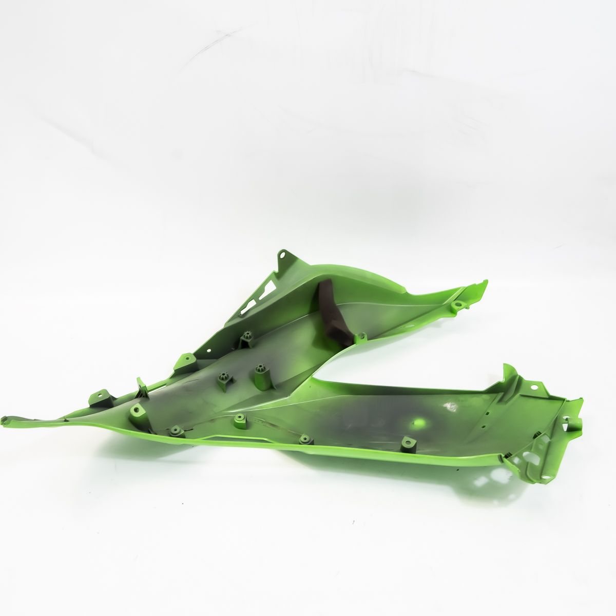 カワサキ ZX-6R 純正 サイドカウル 右 緑 ガリキズ 55028-0445