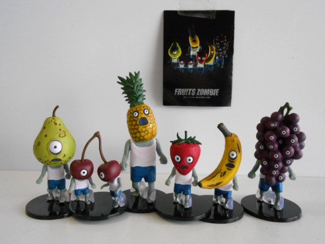 Amazon.co.jp: Kpi18Kz フルーツゾンビFRUITS ZOMBIE全6種パンダ