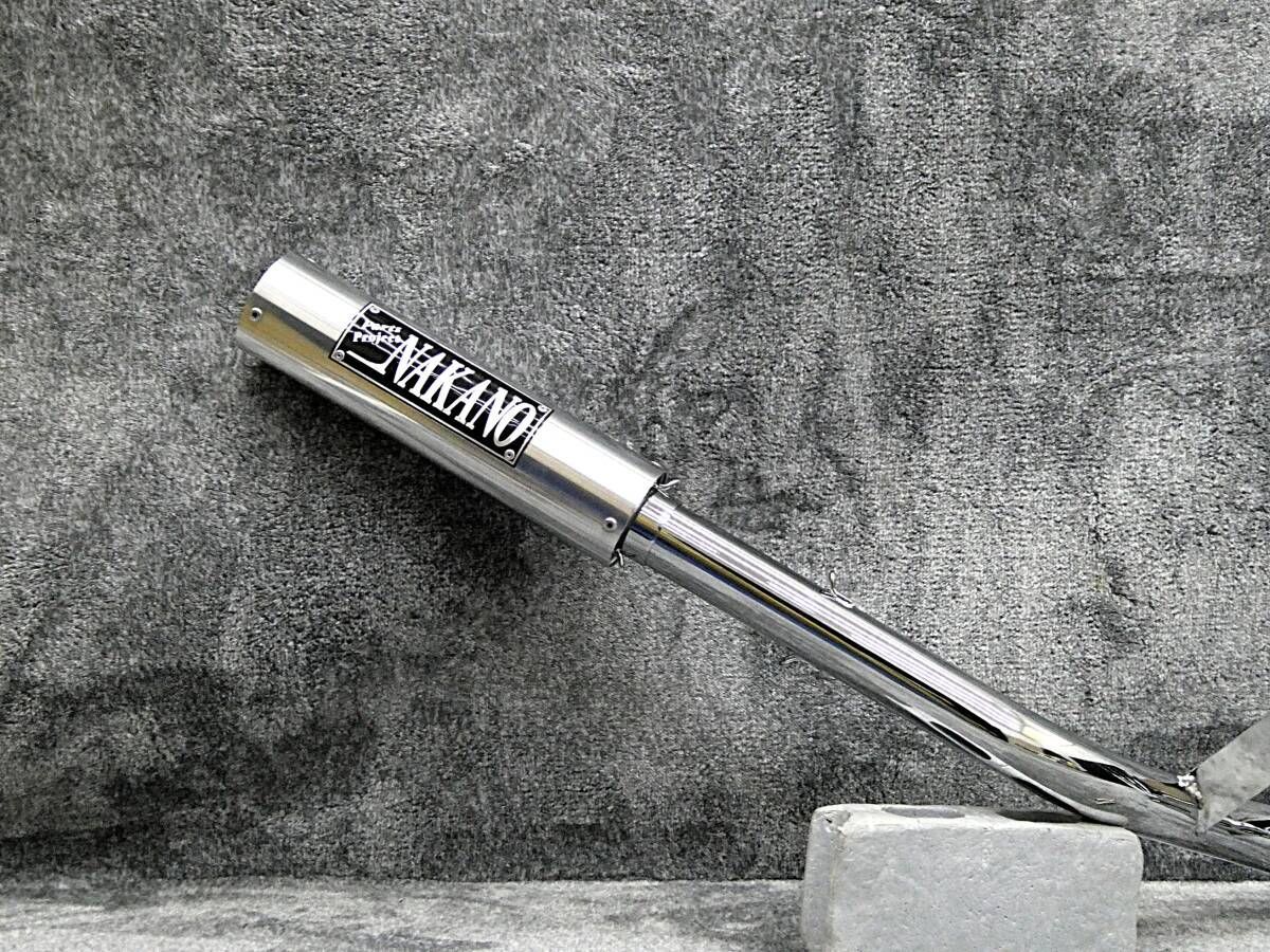 NC39 NC42 ナカノ42.7πマフラー メッキ6分割 アウター / CB400SF