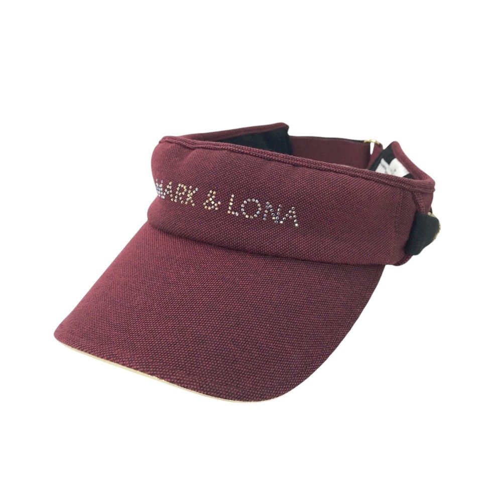 MARK & LONA 黒 バイザー GOLF OR DIE（MARK&LONA GOLF ツバ広