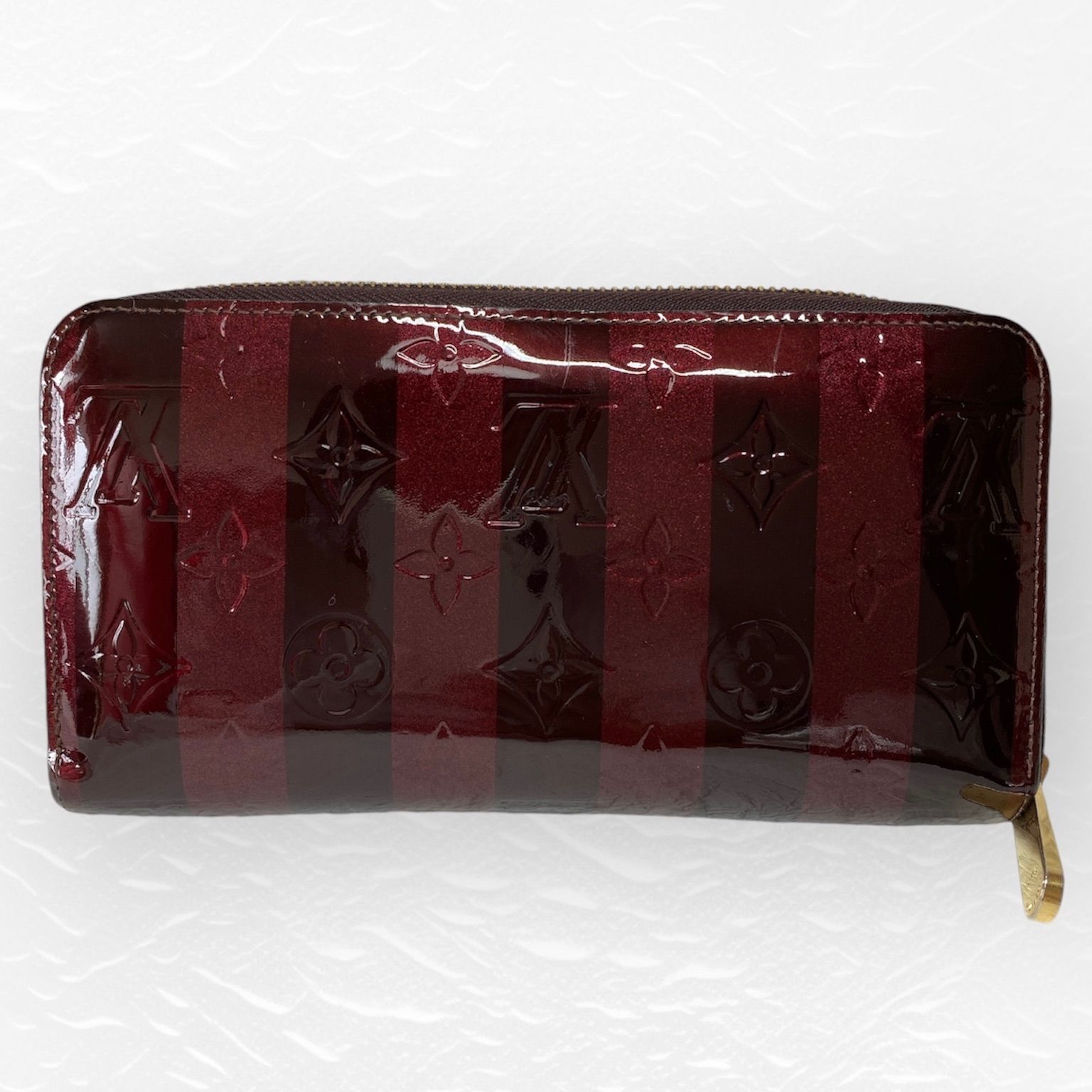 極美品 ルイヴィトン モノグラム ヴェルニ ジッピーウォレット 長財布