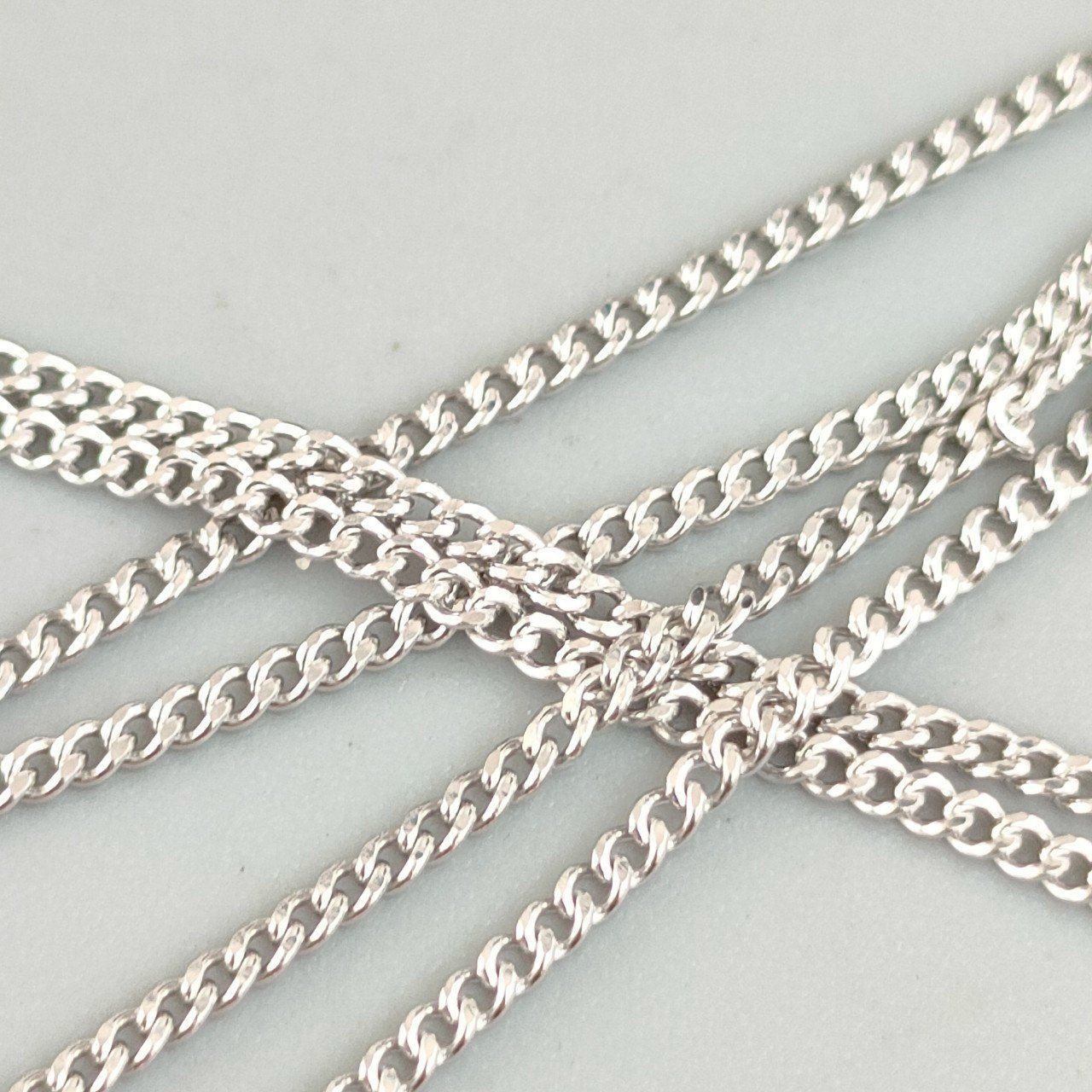 JZ22★pt850 長43cm 幅0.7mm 喜平 JZ22☆pt850 長43cm 幅0.7mm 喜平