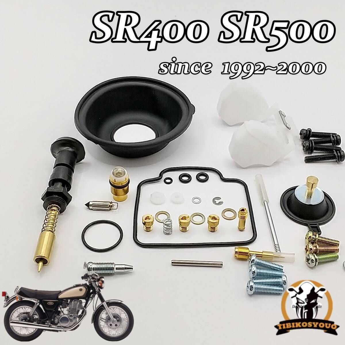 キャブレターキット sr400 sr500 pwk42 cr tmr ☆fcr PWK38 NIBBI
