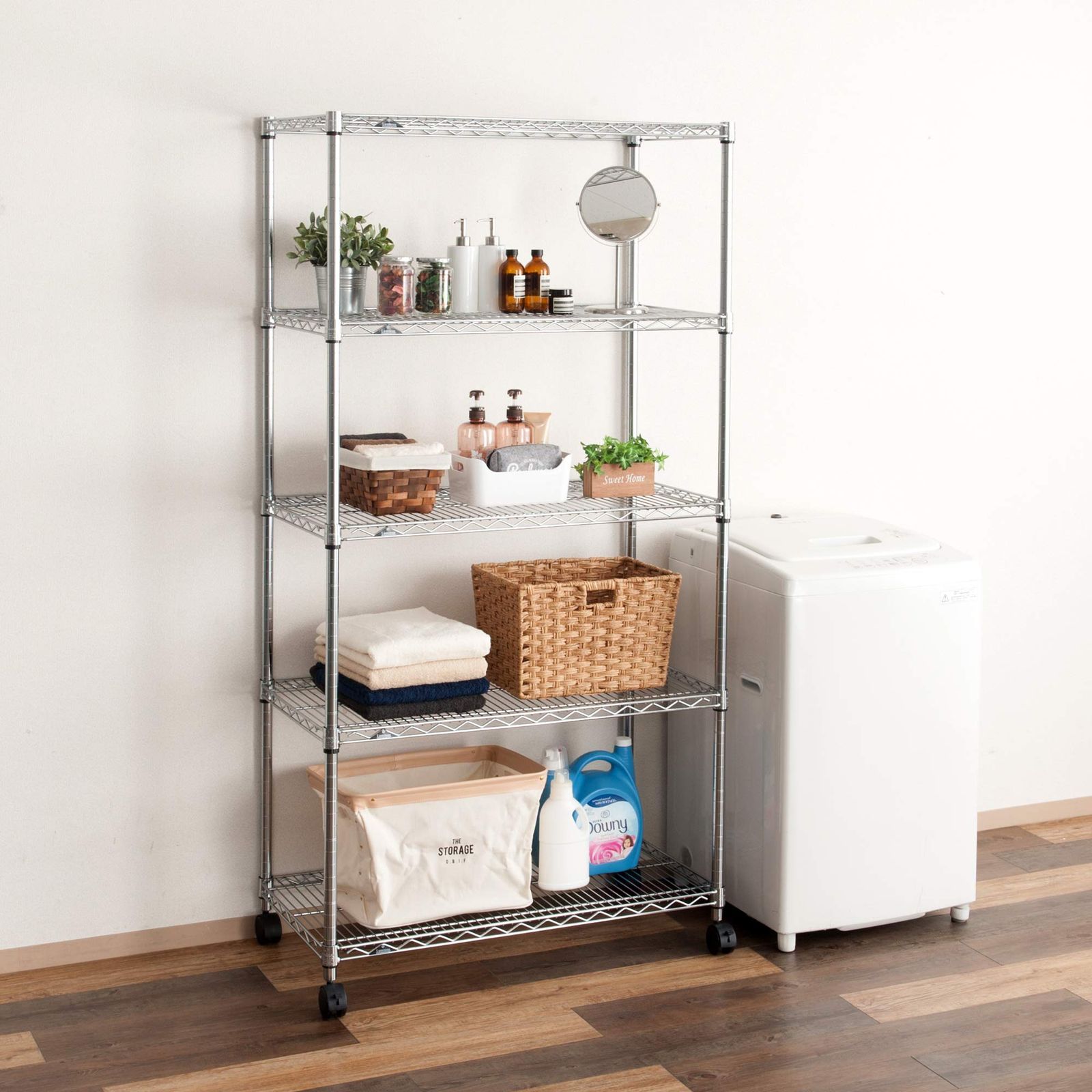 キャスター付き