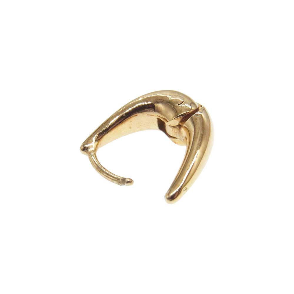 ララガン R.ALAGAN ピアス TINY TINY PUFFY HOOPS ピアス ゴールド系 