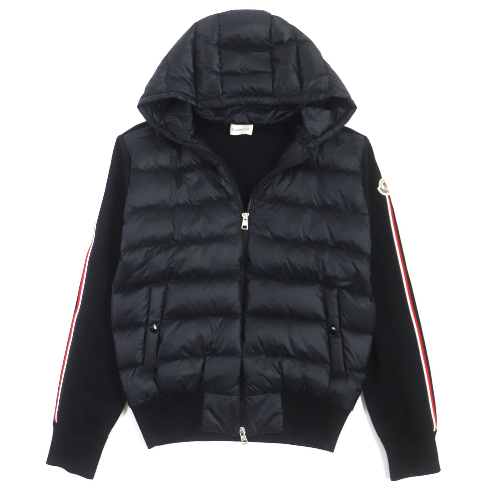 MONCLER - 極美品◎MONCLER モンクレール 2022年製 CARDIGAN TRICOT ワッペン付き ニット切替 ダウンジャケット  ライトグリーン XS 国内正規品 レディースの通販 by 衣類＆ブランドリサイクル GREEN ラクマ店【12/28~1/5年末年始休業】｜モンクレール ならラクマ