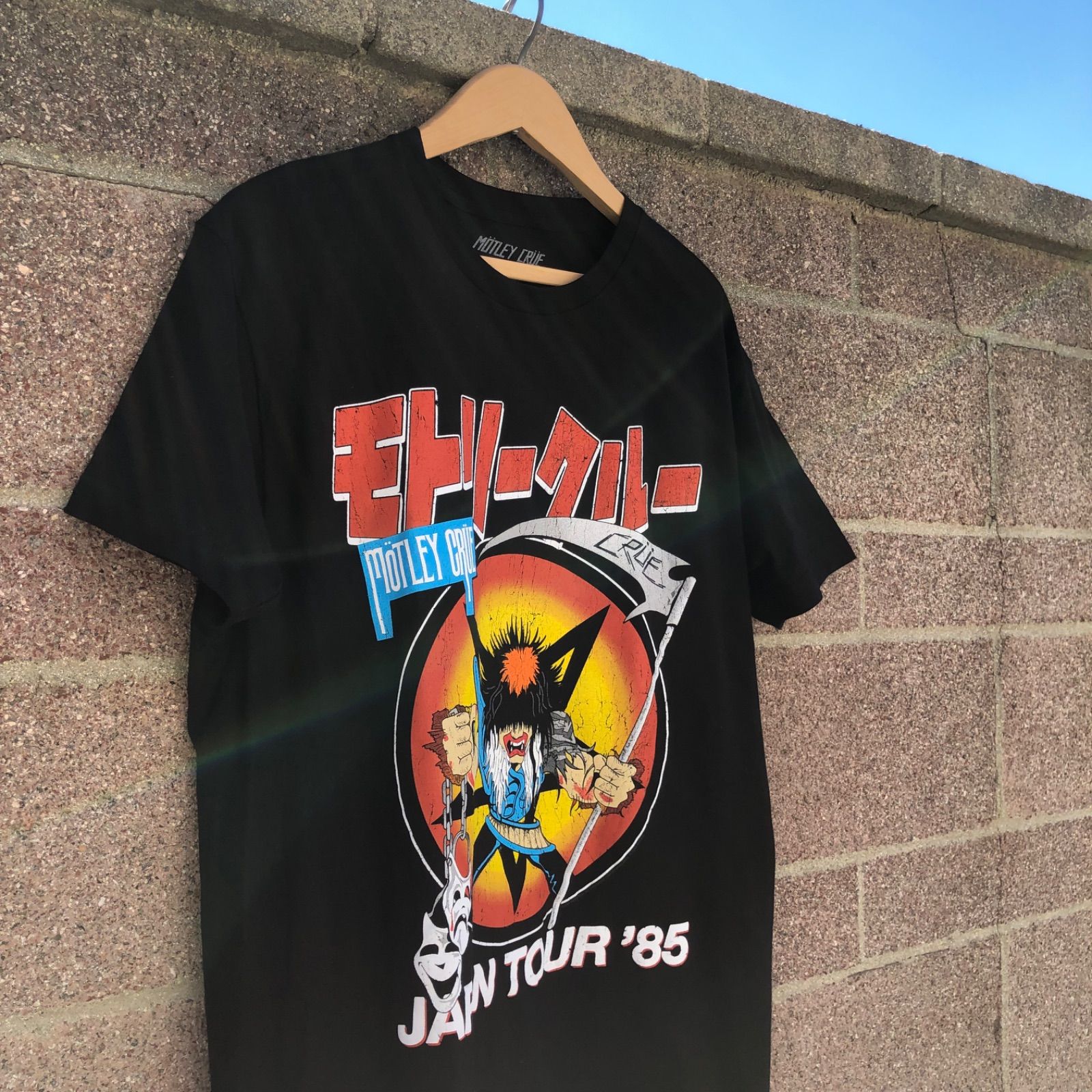 MOTEY CRUE モトリークルー ジャパンツアー'85 Tシャツ - メルカリ