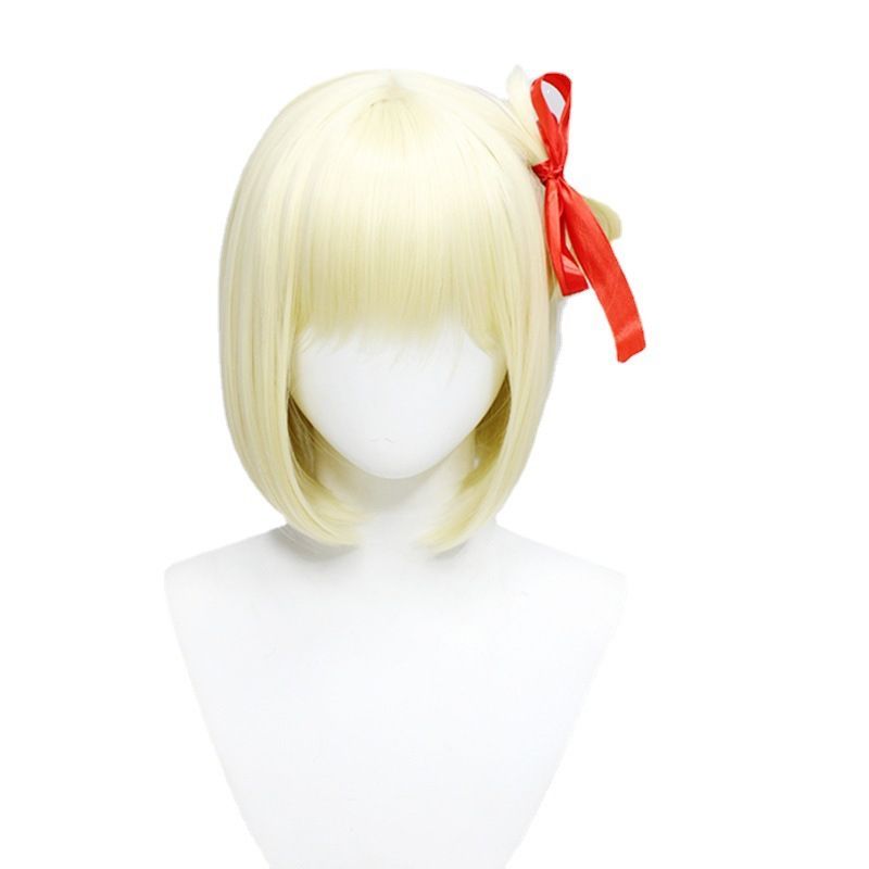 リコリス・リコイル　錦木千束　ウィッグ　オーダー品　コスプレ　生え際パーツ付 高品質 五次元 リコリス?リコイル コスプレ 錦木千束 ウィッグ