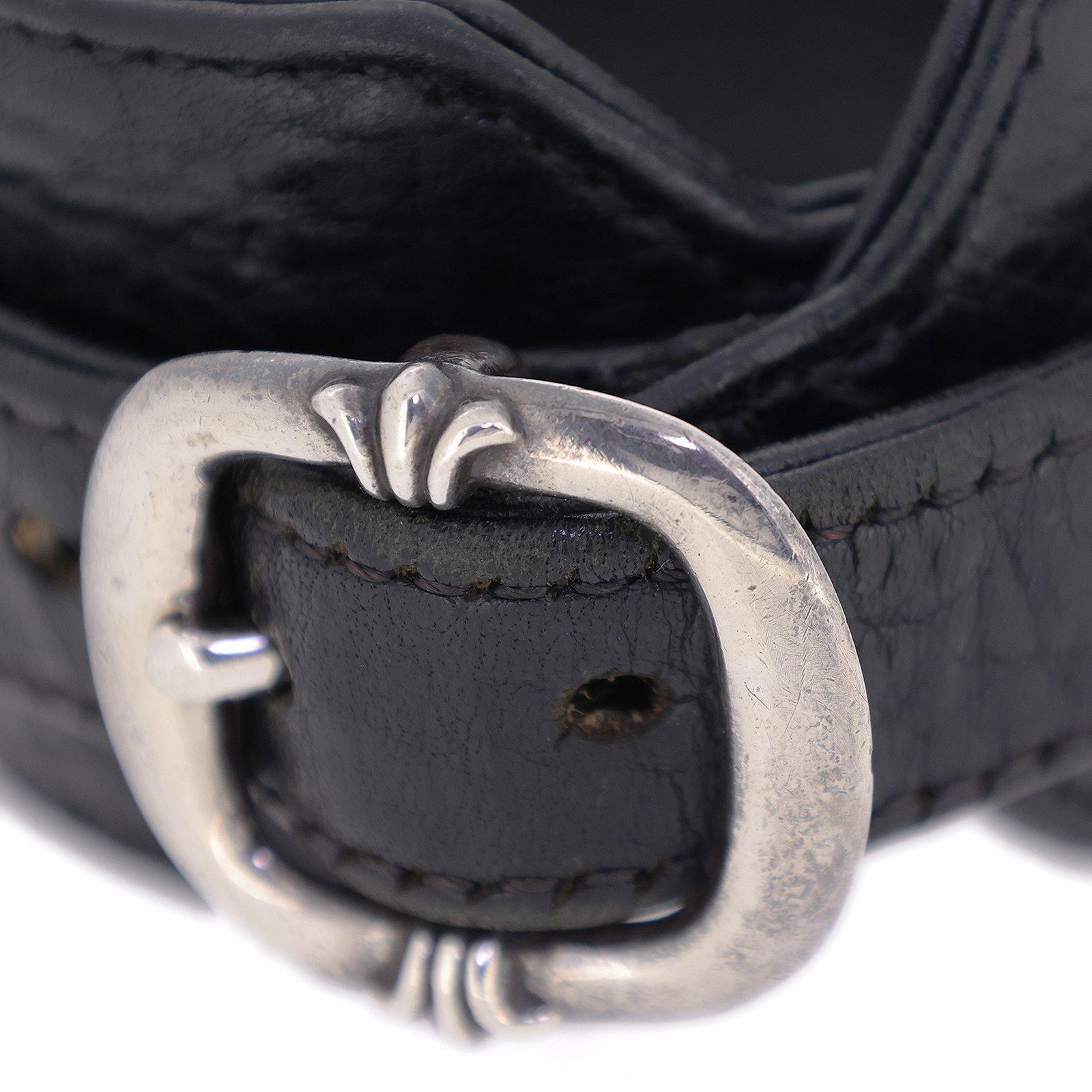 クロムハーツ□R&R TINYロックンロールタイニーレザーブレスレット