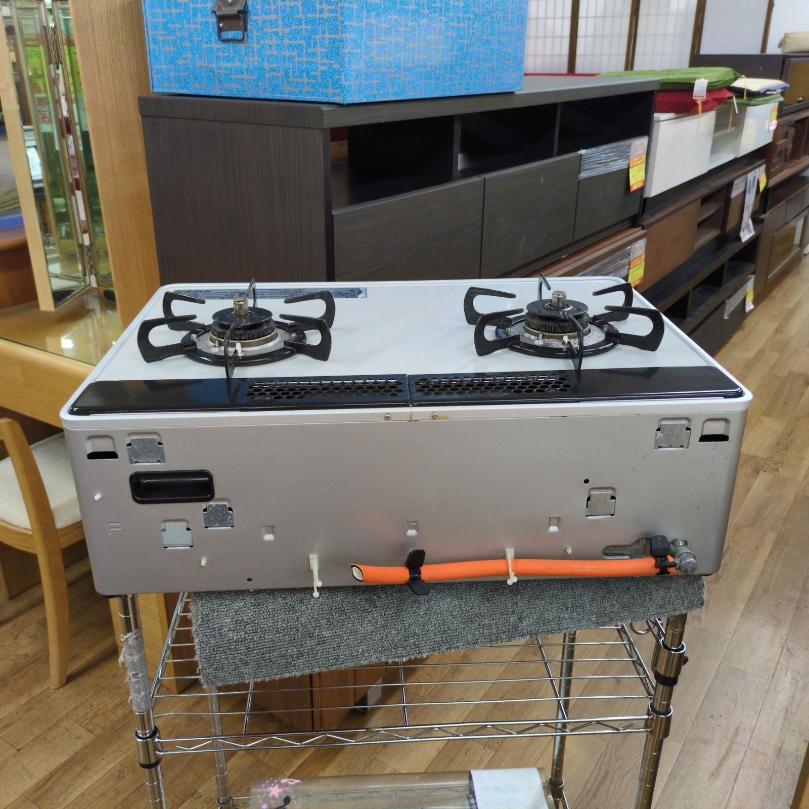 J577 ★2015年製★パロマ★LPガスコンロ★グランドシェフ★水無し両面焼きグリル J577 ☆2015年製☆パロマ☆LPガスコンロ☆グランドシェフ☆水無し両面