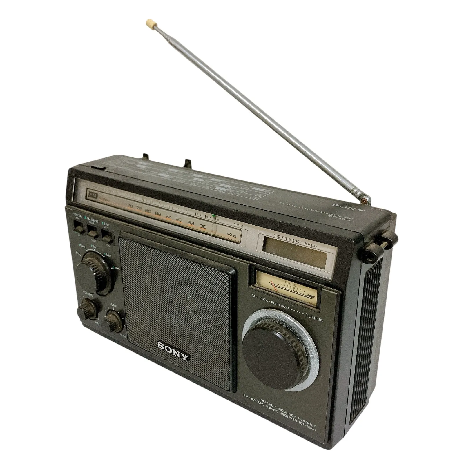 Sony ICF-6500 ソニー　ラジオ 大人のホームBCLラジオ SONY ICF-6500: 今日を生きた証