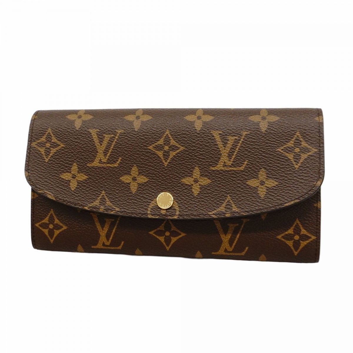 【極美品】ルイヴィトン　モノグラム　ポルトフォイユエミリー　ローズバレリーヌ LOUIS VUITTON ルイヴィトン財布 レディース 長財布