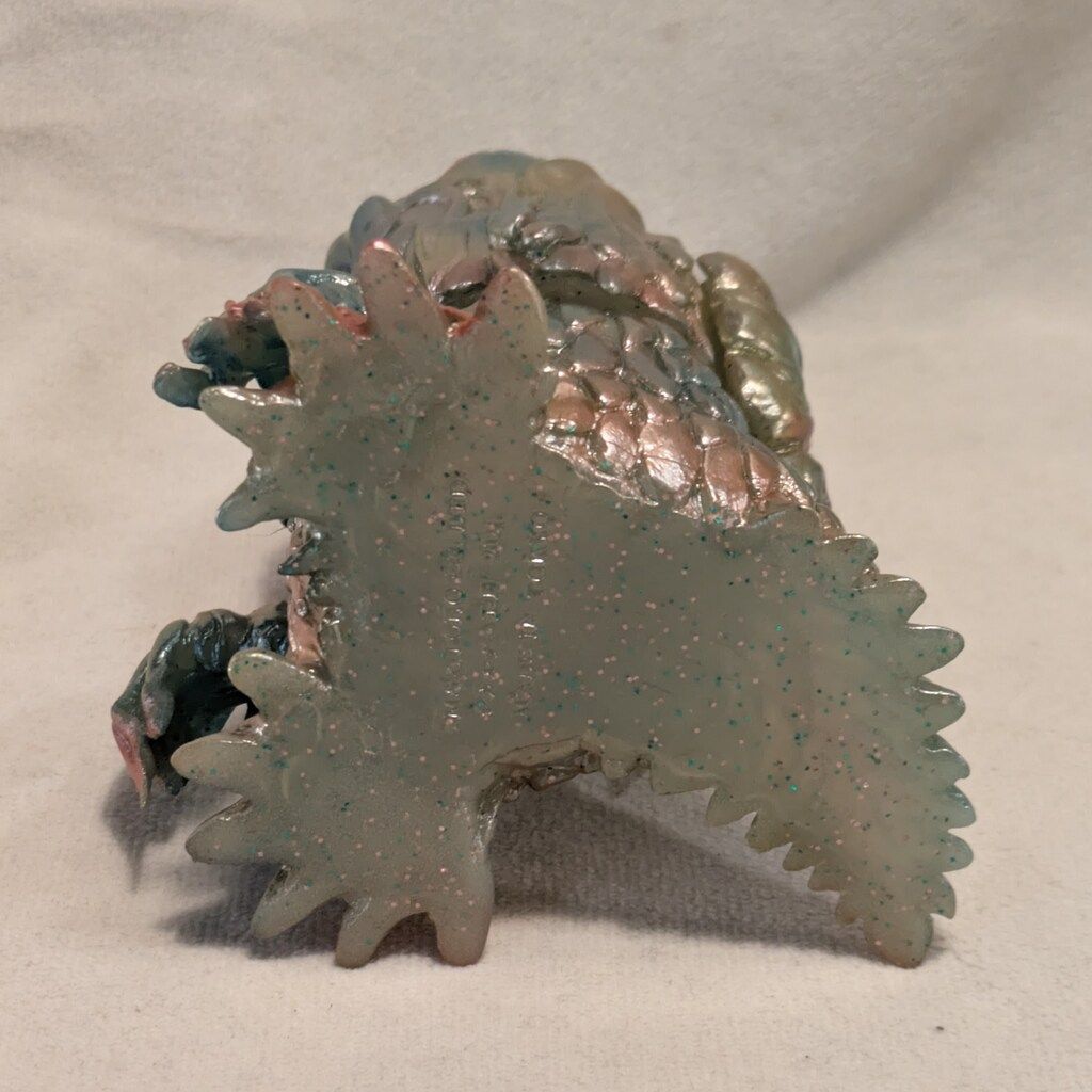 シカルナ工房 二つ鬼　（二重成形、クリアラメ） シカルナ・工房 CUBE ヘドラ クリアラメ成型