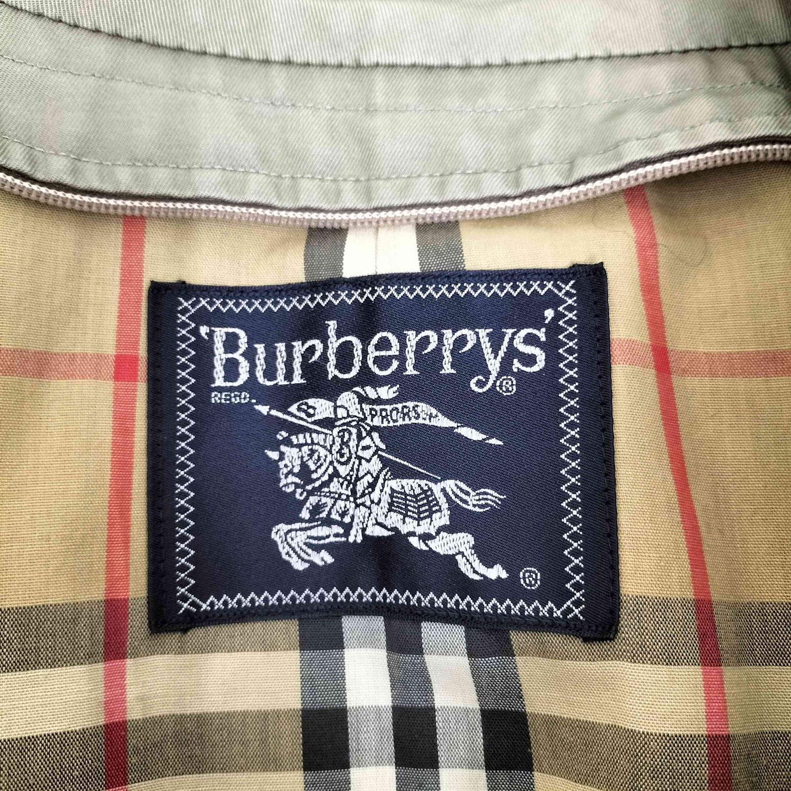 70s 80s Burberrys バーバリーズ トレンチコート ノバチェック 80年代 英国製 Burberrys' バーバリー トレンチコート ノバチェック