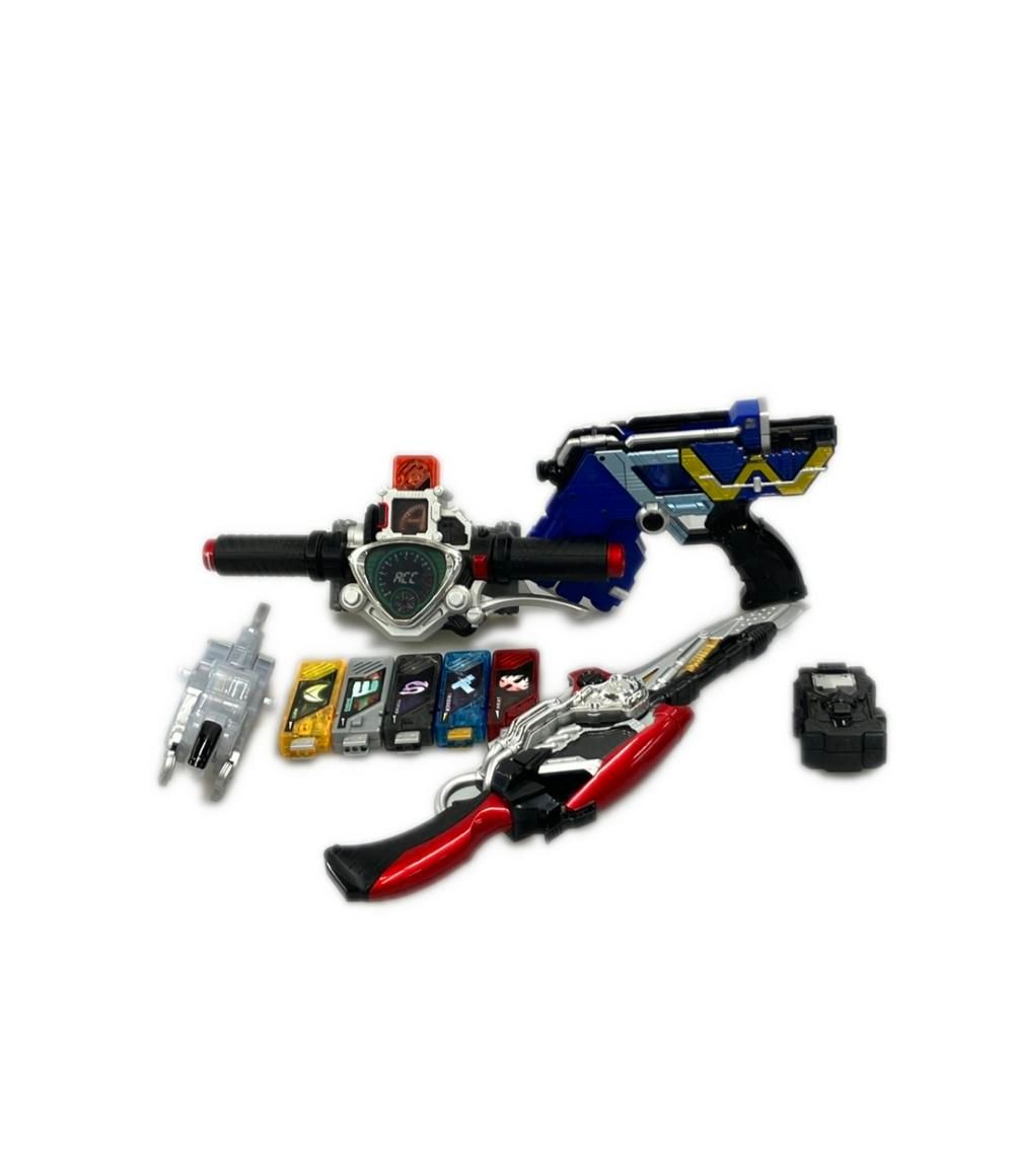 【中古】 仮面ライダーW 変身玩具 まとめ売りセット DXトリガーマグナム&エンジンブレード 他 バンダイ 仮面ライダーW 変身玩具 まとめ売りセット DXトリガーマグナム