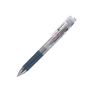 （まとめ）ジョインテックス 多色ボールペン透明 3色 H038J-3C【×20セ