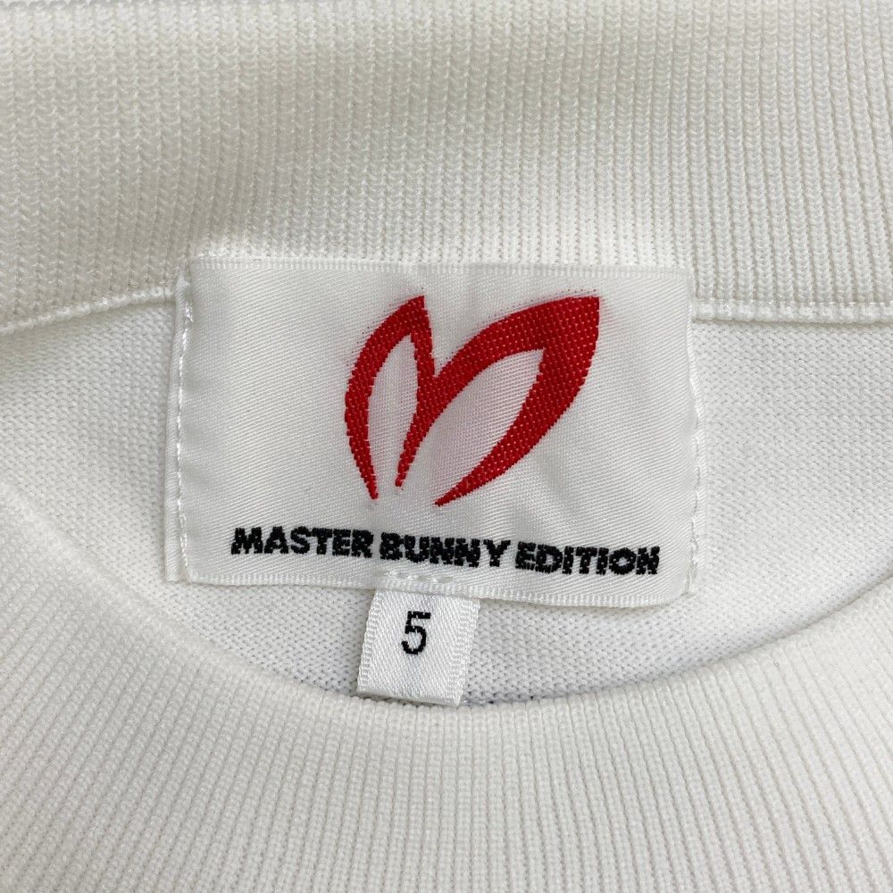 サイズ：5 MASTER BUNNY EDITION マスターバニーエディション  ニットセーター コットン  ホワイト系 [240101420469] ゴルフウェア メンズ ストスト 楽天市場】マスターバニー セーターの通販