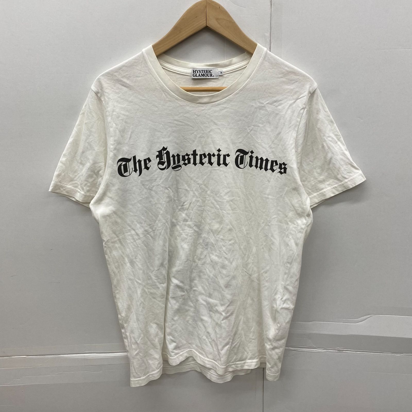 ヒステリックグラマー HYSロゴ 半袖Tシャツ M 白 ヒステリックグラマー HYSロゴ 半袖Tシャツ M 白 HYSTERIC
