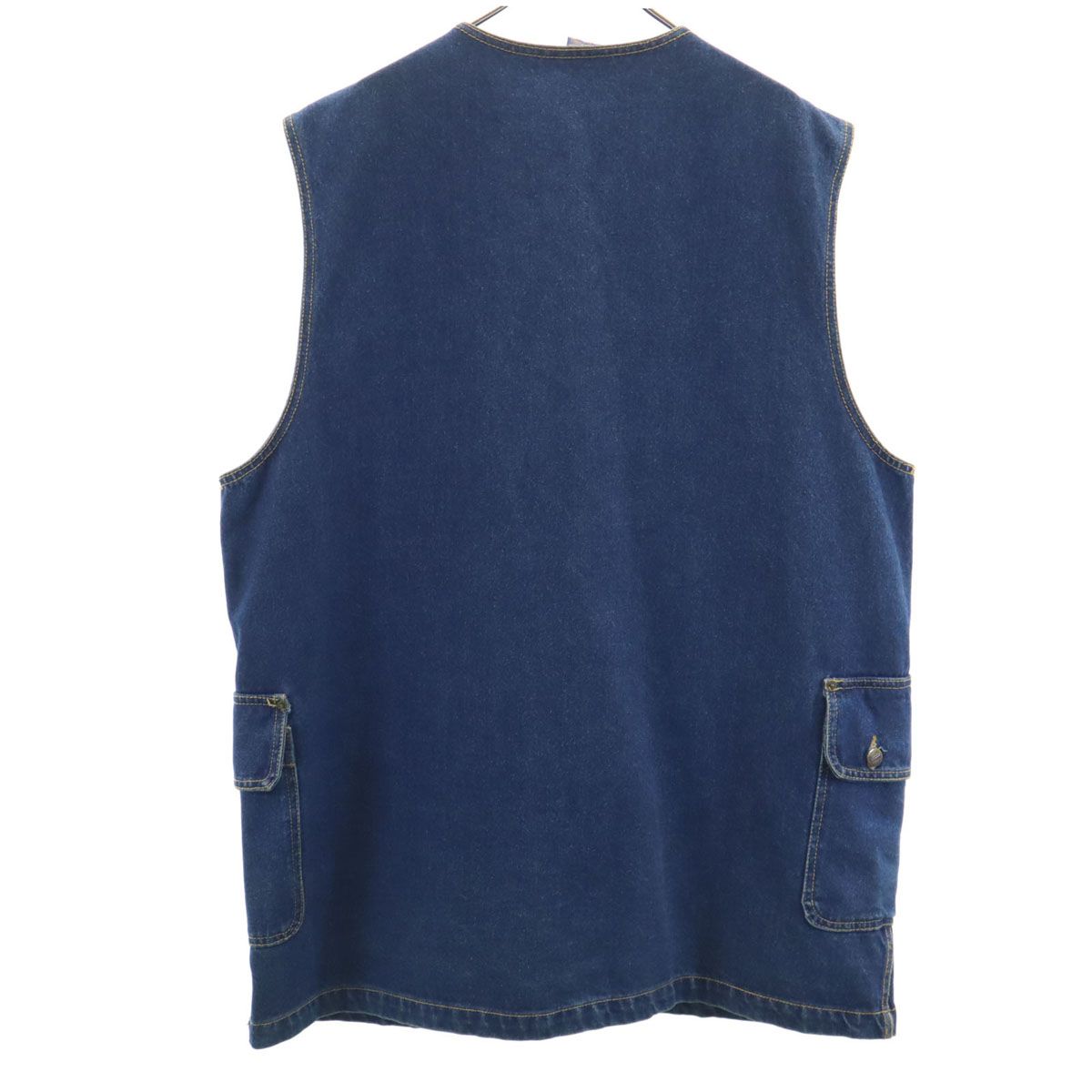 karl kani jeans ベスト L カールカナイ 90s 古着 karl kani-jeans カールカナイデニム 90s USA製 オールド ノースリーブ