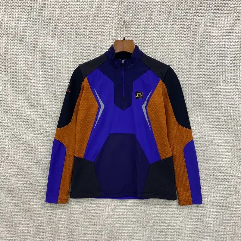 KOLON SPORT(コーロンスポーツ) アウトドア ハーフジップ 登山 裏起毛 長袖Tシャツ 90 S05668