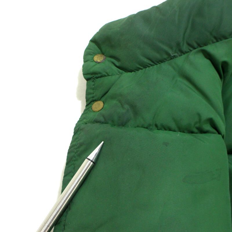 llbean ダウンベスト グリーン 90s~00s L.L.Bean Down Vest 緑 M相当 エルエルビーン ダウン