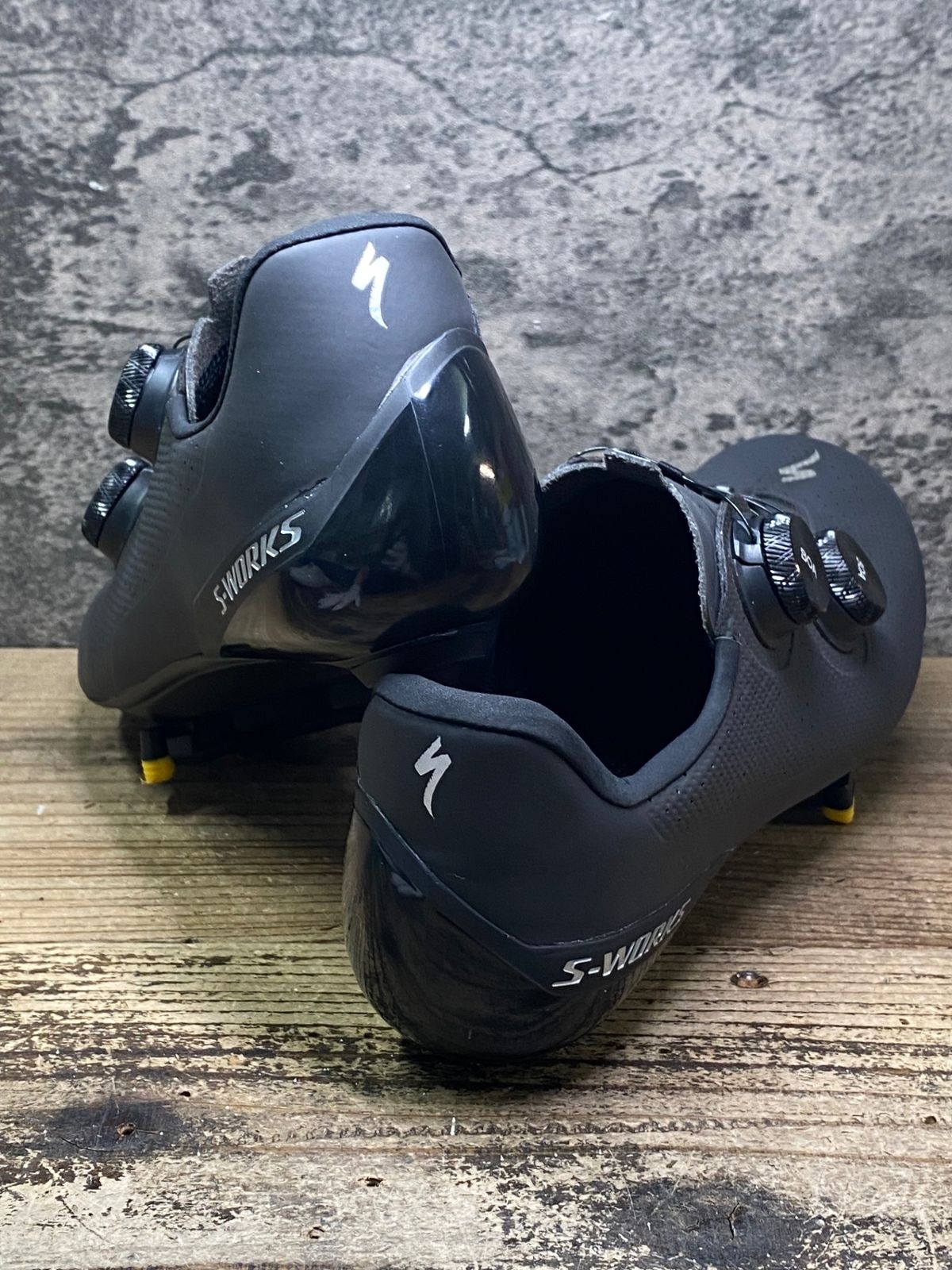 JJ909 スペシャライズド SPECIALIZED S-WORKS TORCH ビンディングシューズ EU42 SPD-SL ブラック