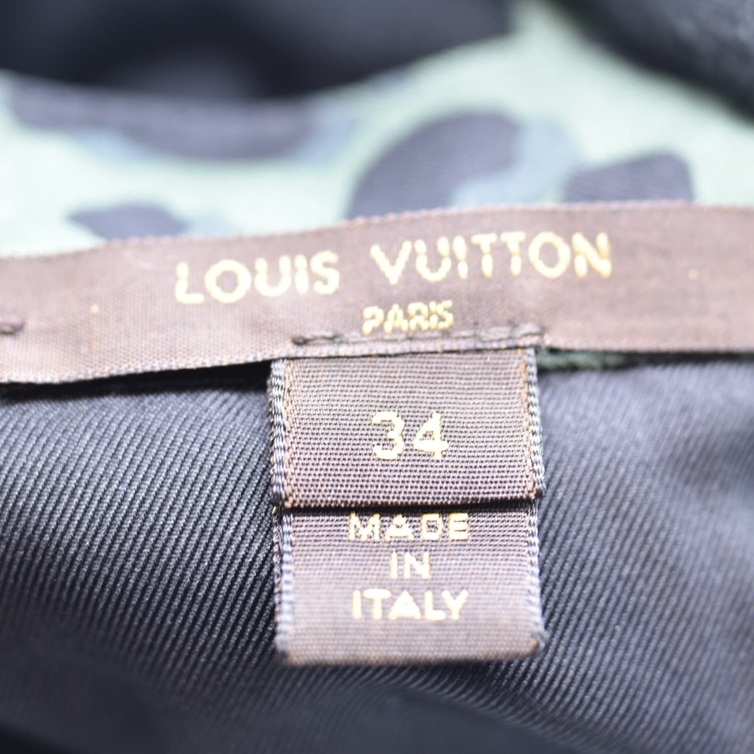 LOUIS VUITTON ルイヴィトン スカート ミニ プリーツ シルク