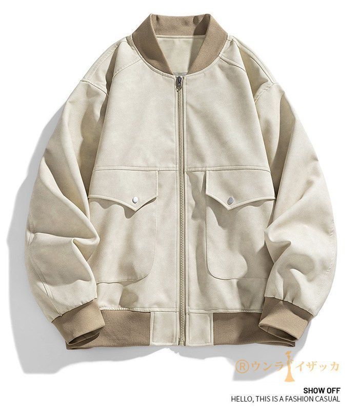 レザージャケット メンズ ライダースジャケット 革ジャン 秋物