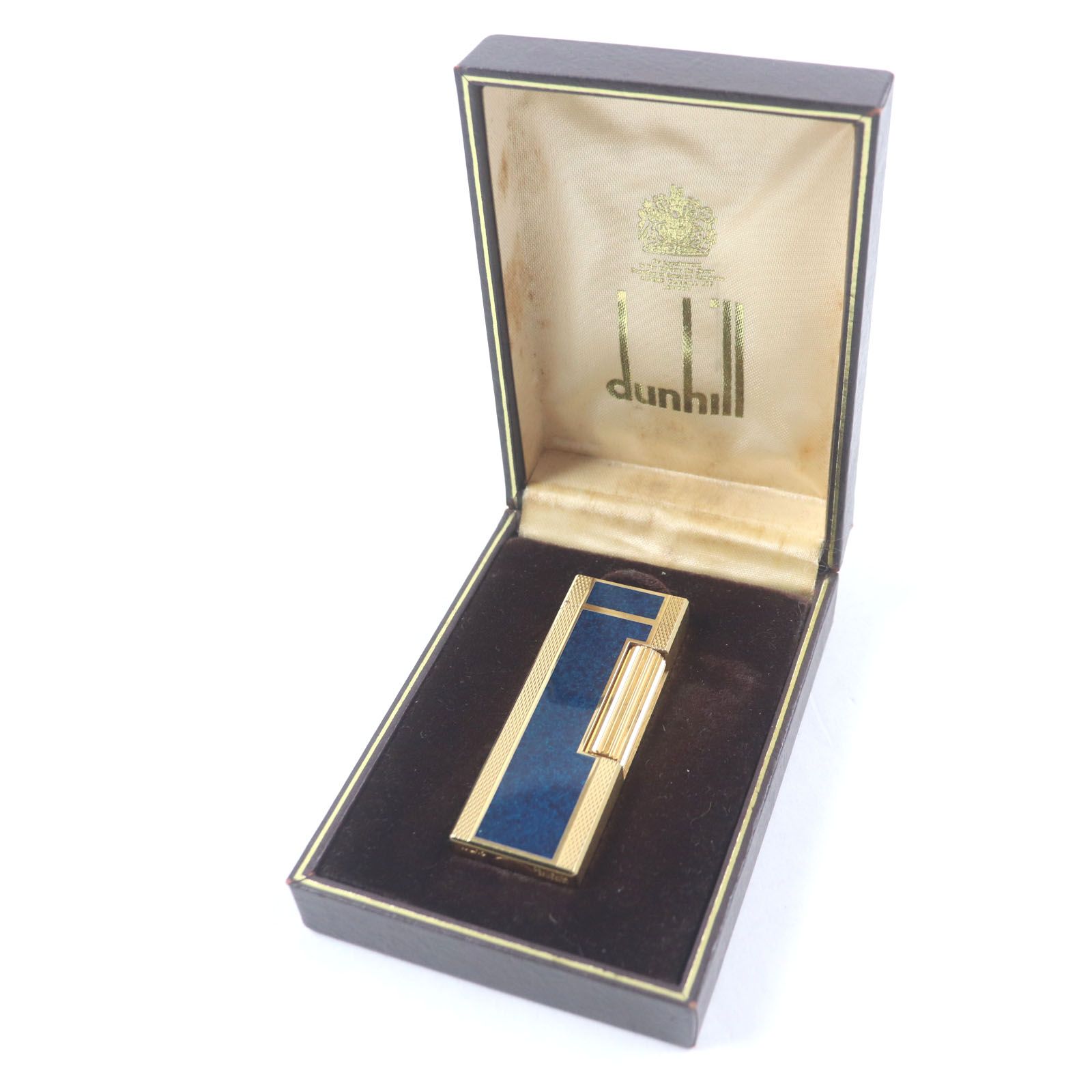 美品▽Dunhill ダンヒル スクエア ラッカー マーブル柄 ローラー式  