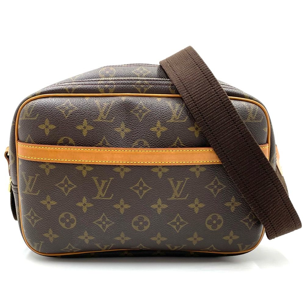 LOUIS VUITTON ルイヴィトン ショルダーバッグ モノグラム リポーター