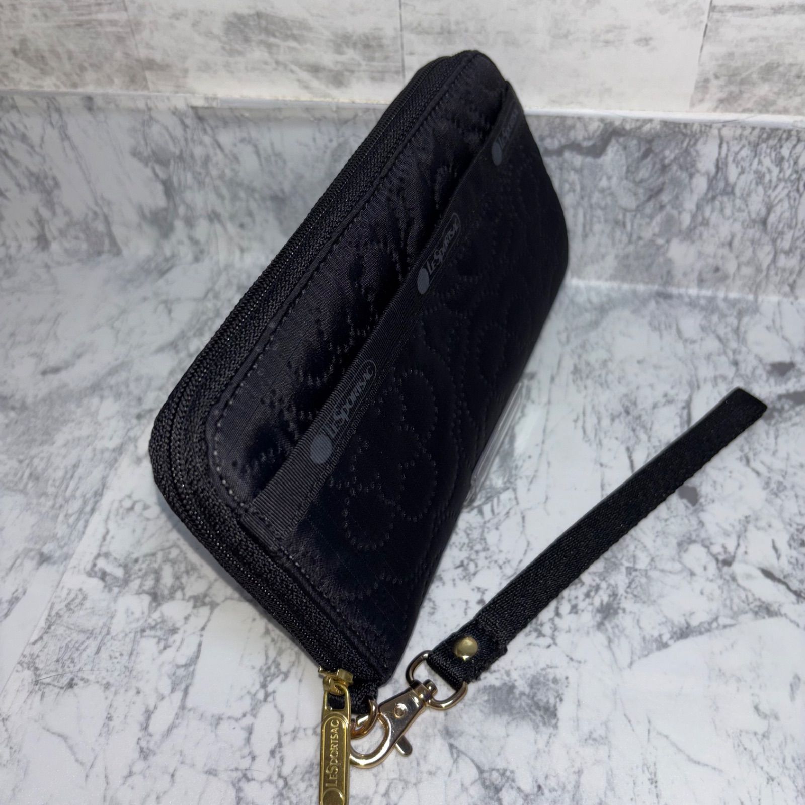 美品 レスポートサック パフィーブロッサムズ 長財布 レスポ 財布 花柄 