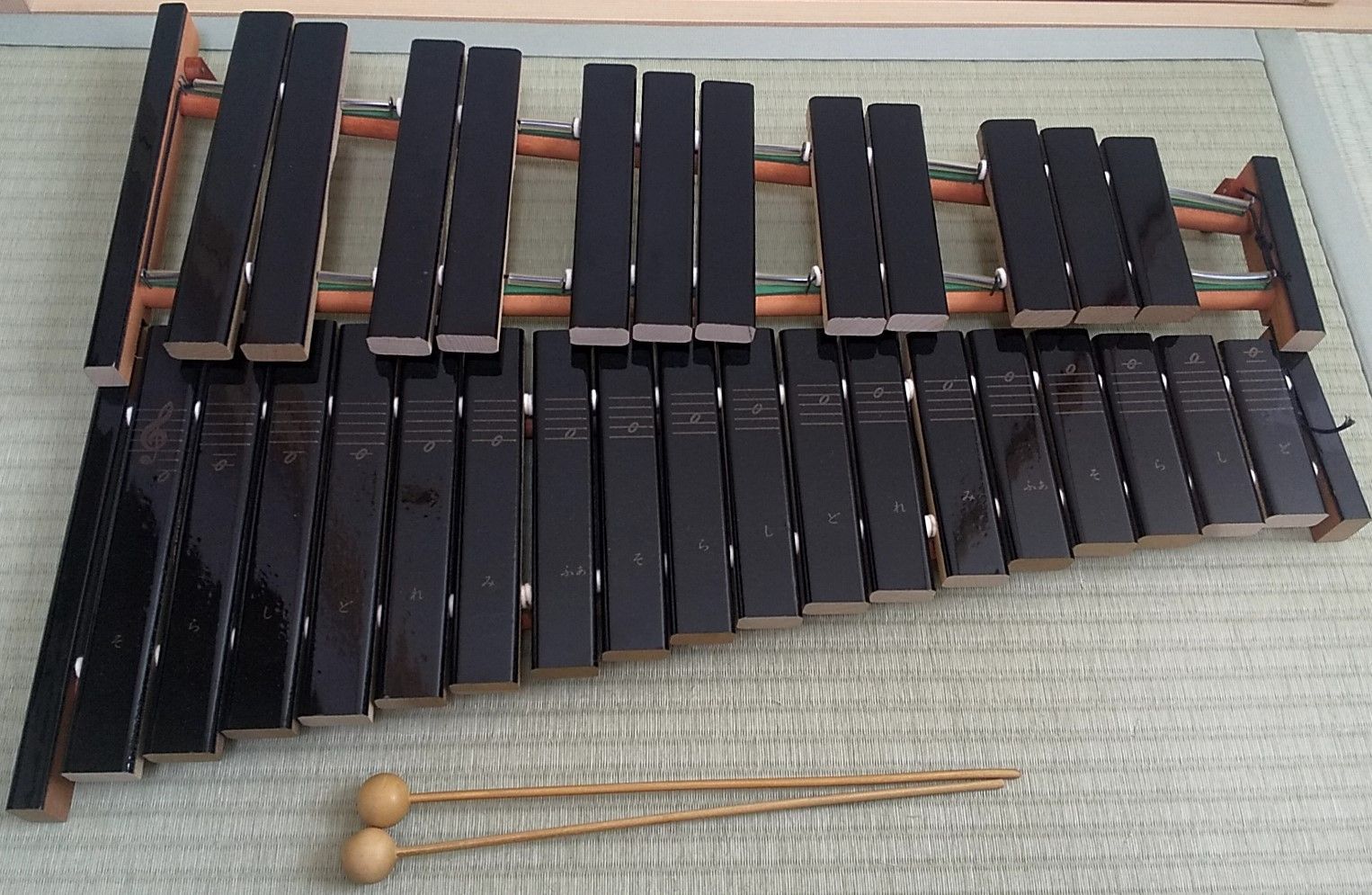 YAMAHA 卓上 木琴 NO.185 もっきん 打楽器 YAMAHA NO.185 卓上 木琴