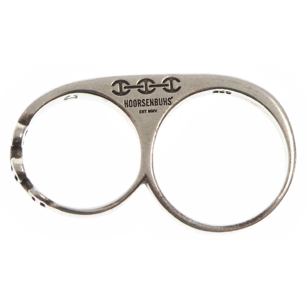 HOORSENBUHS ホーセンブース ダブルナックルリング DOUBLE BARREL KNUCKLE｜silver｜Ring｜HOORSENBUHS(ホーセン