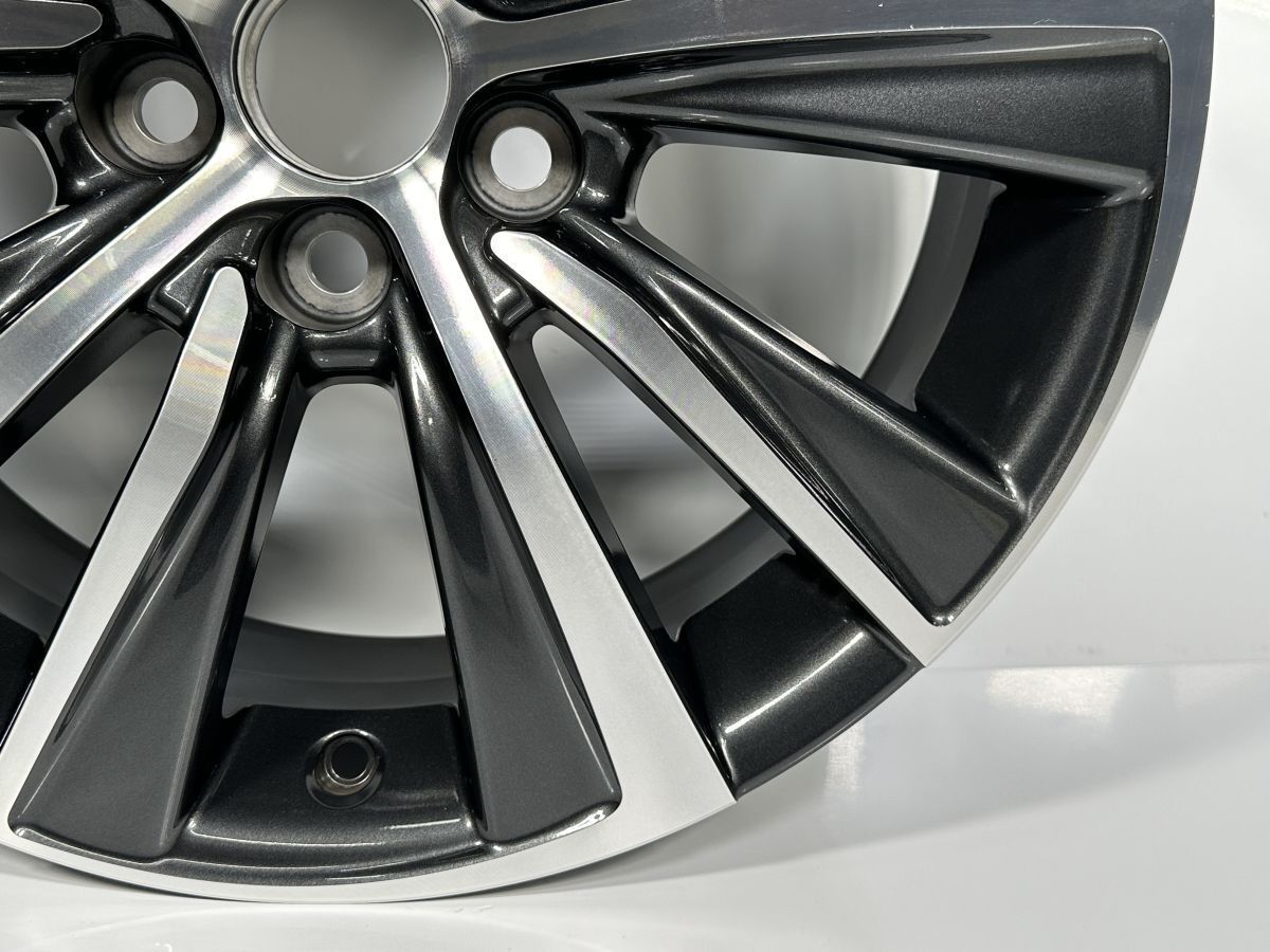 ハリアー80 純正18インチアルミホイール1本 単品 中古ホイール 1本 TOYOTA トヨタ ハリアー 80 85 G 純正 7J