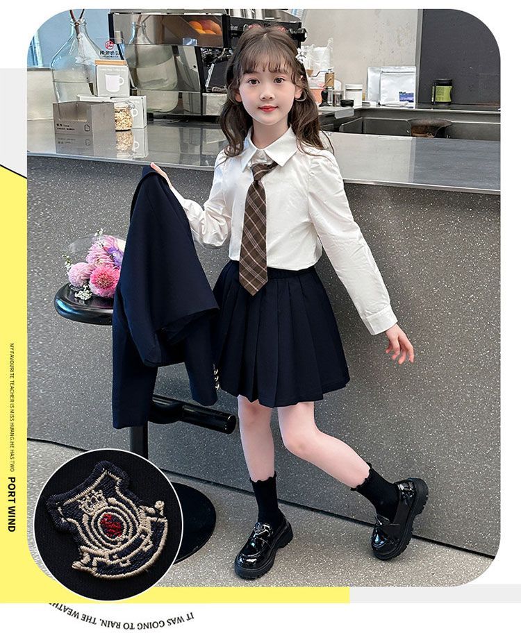 2024新登場】卒業式 スーツ 女の子 セットアップ 150 160 小学生