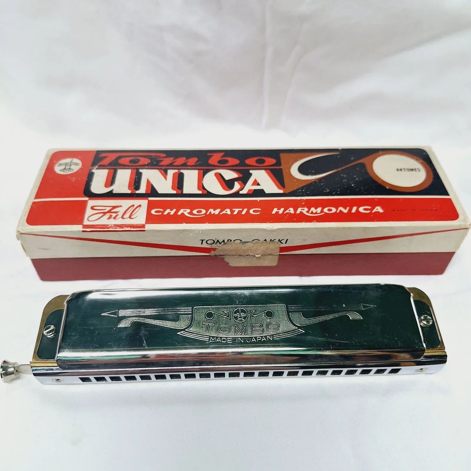 クロマチック・ハーモニカ：ＴＯＭＢＯ ＵＮＩＣＡ 1244 No.1244 ユニカ（クロマチック・ハーモニカ） | 株式会社トンボ