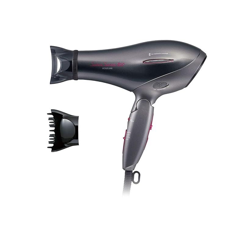 コイズミ ヘアドライヤー イオンバランス サロンセンス 300 グレー KHD-9930 H 0
