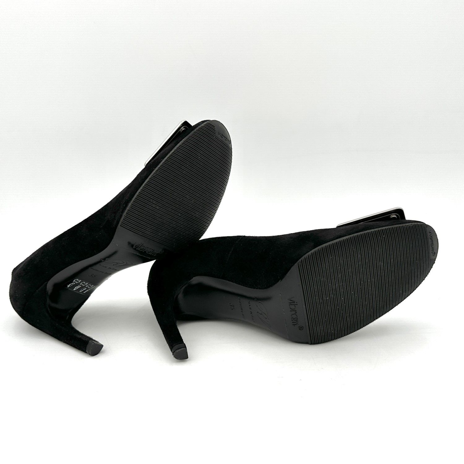 □新品級□ Roger Vivier 付属品完備 ハイヒール ブラック 1455T